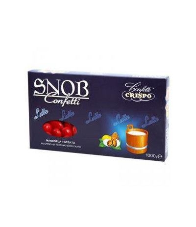 confetti crispo snob al latte rossi- 1 kg