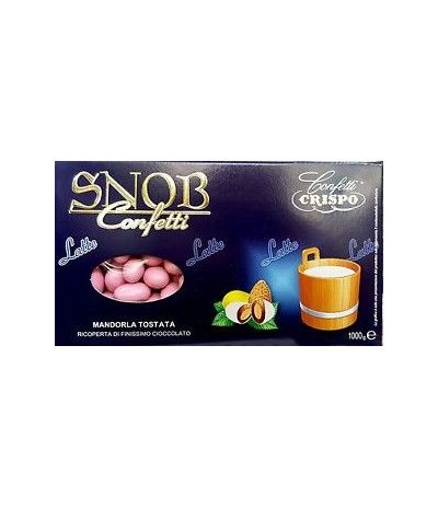 confetti crispo snob al latte rosa- 1 kg