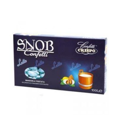 confetti crispo snob al latte azzurri- 1 kg