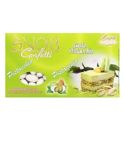 confetti snob 500 gr pistacchio