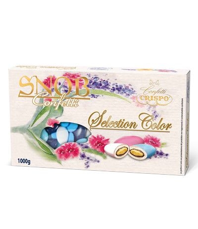 Confetti crispo snob selection color celesti- 1 kg