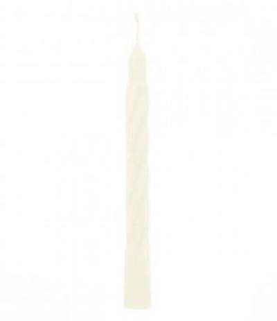 candelina piccola singola bianca- 7 cm