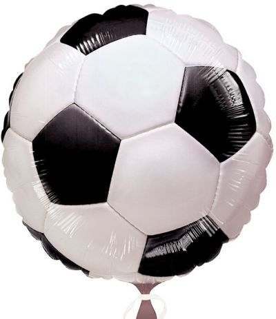 palloncino mylar pallone calcio