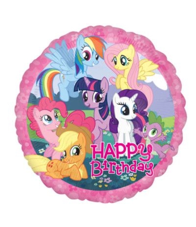 palloncino mylar little pony- 45 cm