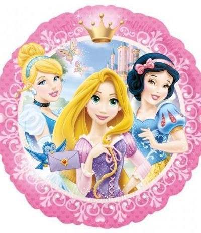 Palloncino Mylar Principesse Disney- 43 cm