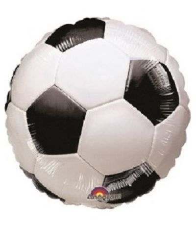 Palloncino mylar mini shape pallone calcio- 23 cm