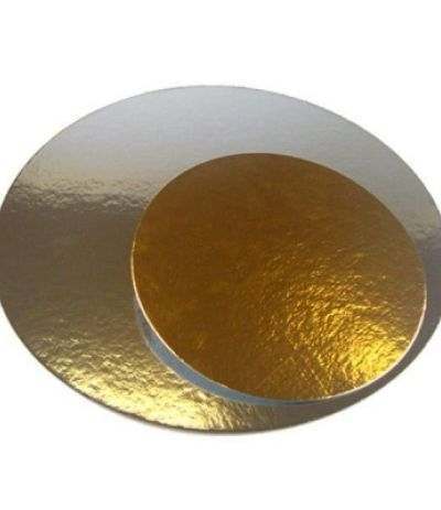 disco accoppiato oro/argento decora 15cm