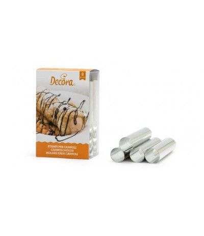stampi per cannoli normali- 8 pezzi
