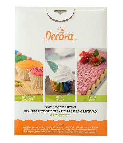 fogli decorativi geometrici- 4 pezzi