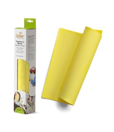 tappetino in silicone giallo-30 x 40 cm