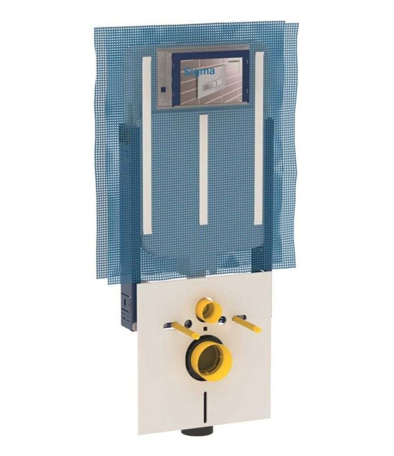 Cassetta incasso GEBERIT COMBIFIX Sigma 8 per WC sospeso 109 cm - (1)