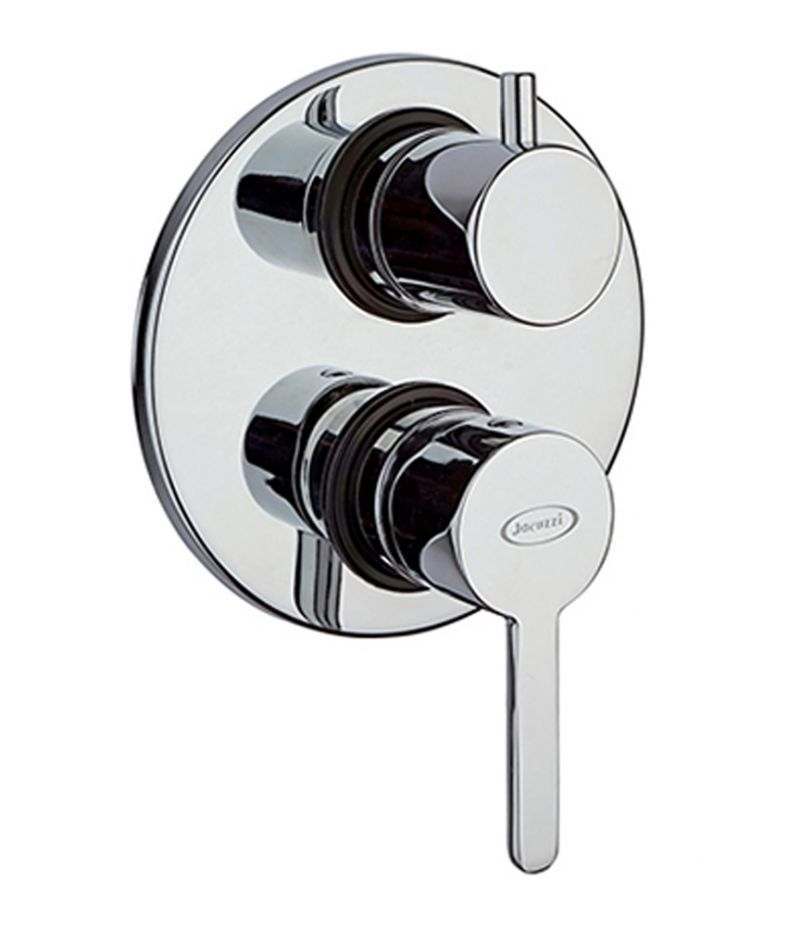Miscelatore doccia/vasca da incasso con deviatore Jacuzzi Sunset cromo