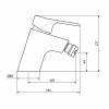 Thumb Miscelatore bidet Teorema T-Gold cromato - (2)
