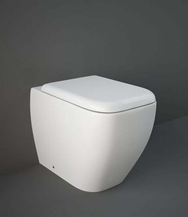 Vaso a pavimento filo muro con scarico MULTI RAK METROPOLITAN