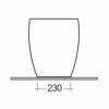 Thumb Vaso a pavimento filo muro con scarico MULTI RAK METROPOLITAN - (4)