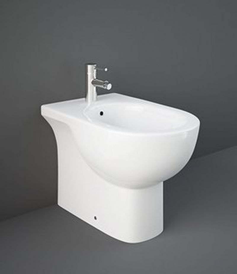 Bidet a pavimento filo muro RAK TONIQUE