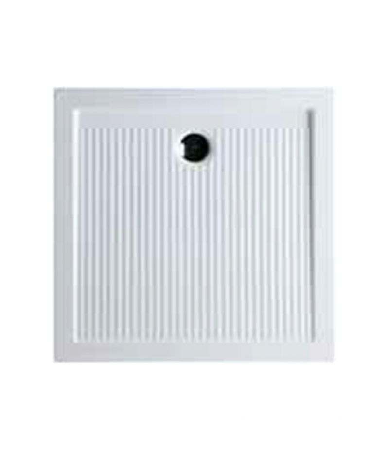 Piatto doccia in ceramica 70x70 cm quadrato Ferdy Azzurra