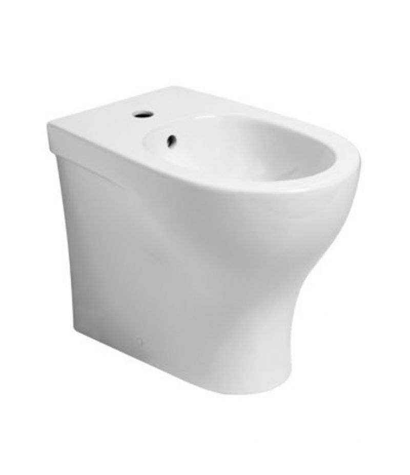 Bidet a terra monoforo PRATICA AZZURRA 