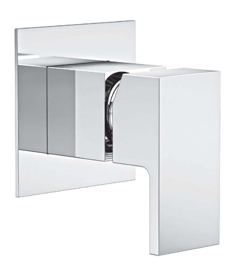 Set miscelatore piastra con leva incasso doccia 1 uscita E200 FRAMO