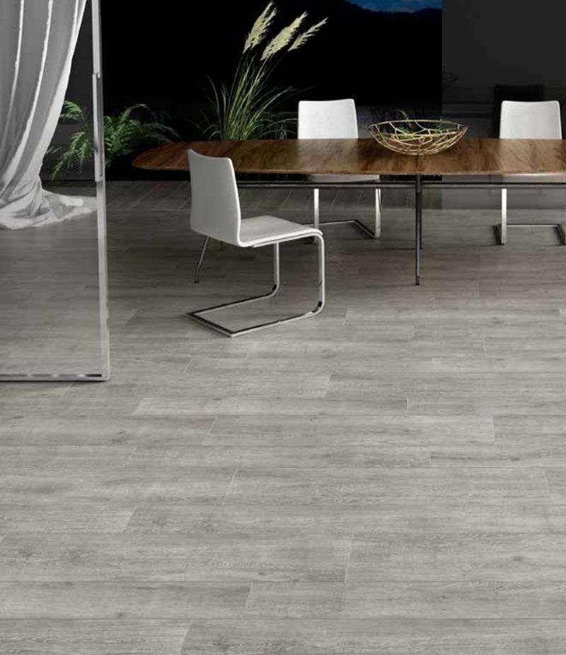 Gres Porcellanato DECAPÉ GRIGIO 15x90 cm rettificato effetto legno