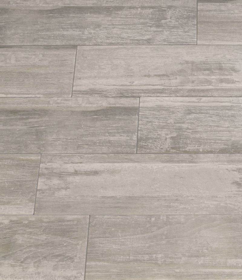 Gres Porcellanato TUNDRA GRIGIO 18x63 cm effetto legno