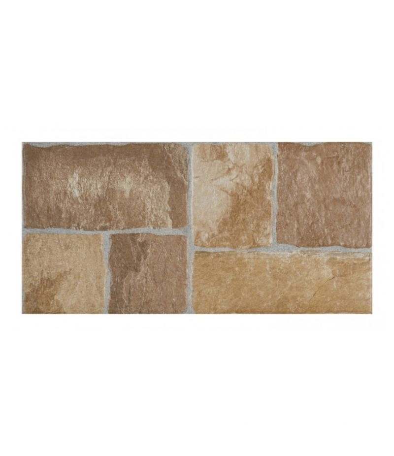Gres Porcellanato AIA OCRA 30x62 cm effetto pietra