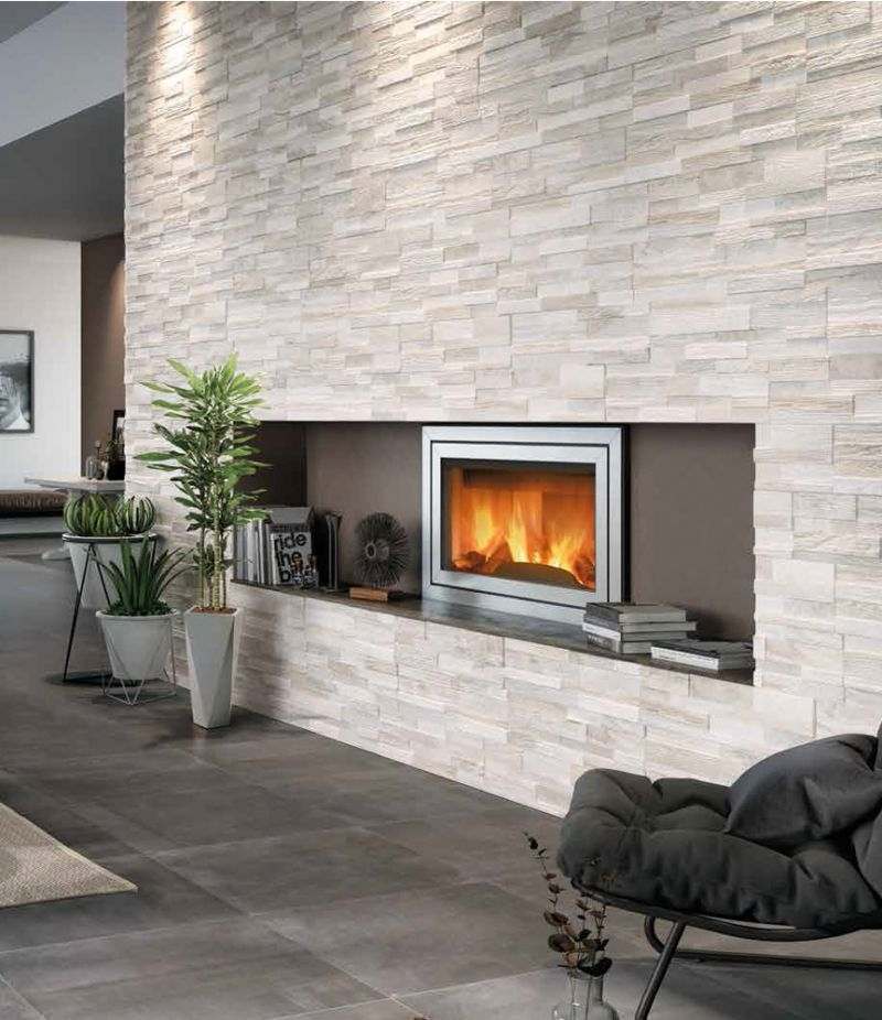 Gres Porcellanato WALL ART ICE 15x61 cm rivestimento effetto muretto CERAMICA RONDINE