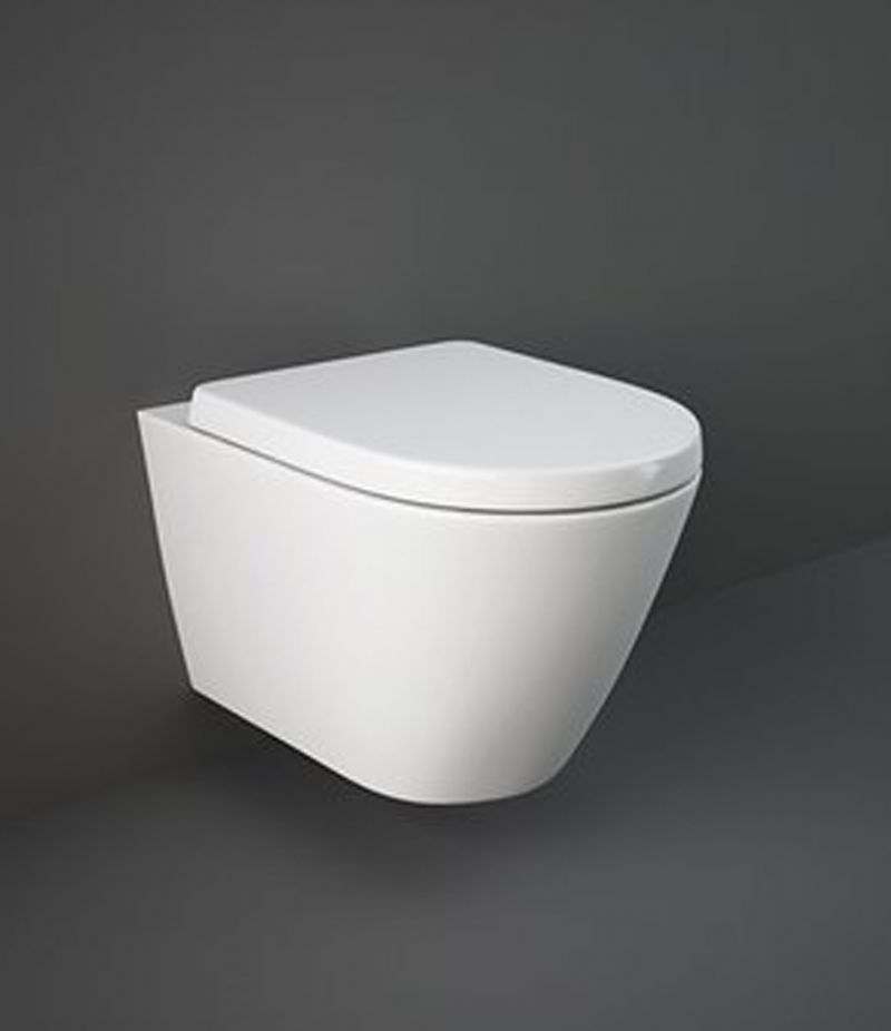 Vaso sospeso con fissaggi nascosti RIMLESS RAK RESORT - (1)