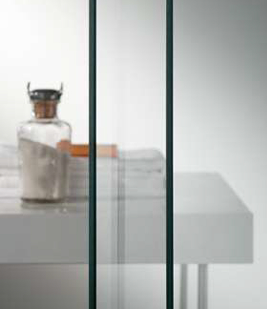 Box doccia 70x90 cm doppio scorrevole vetro temperato 6mm trasparente 185h  - Young
