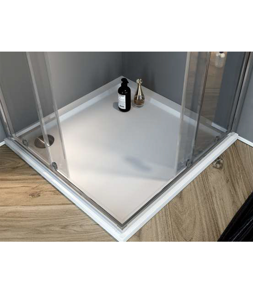 Box doccia Style 80x120xh190cm in cristallo trasparente 6 mm