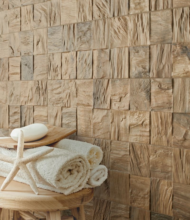 Gres Porcellanato TIMELESS 3D HONEY 15x61 cm rivestimento effetto legno 3D CERAMICA RONDINE