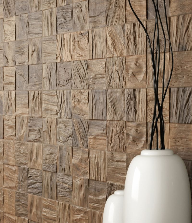 Gres Porcellanato TIMELESS 3D NUT 15x61 cm rivestimento effetto legno 3D CERAMICA RONDINE