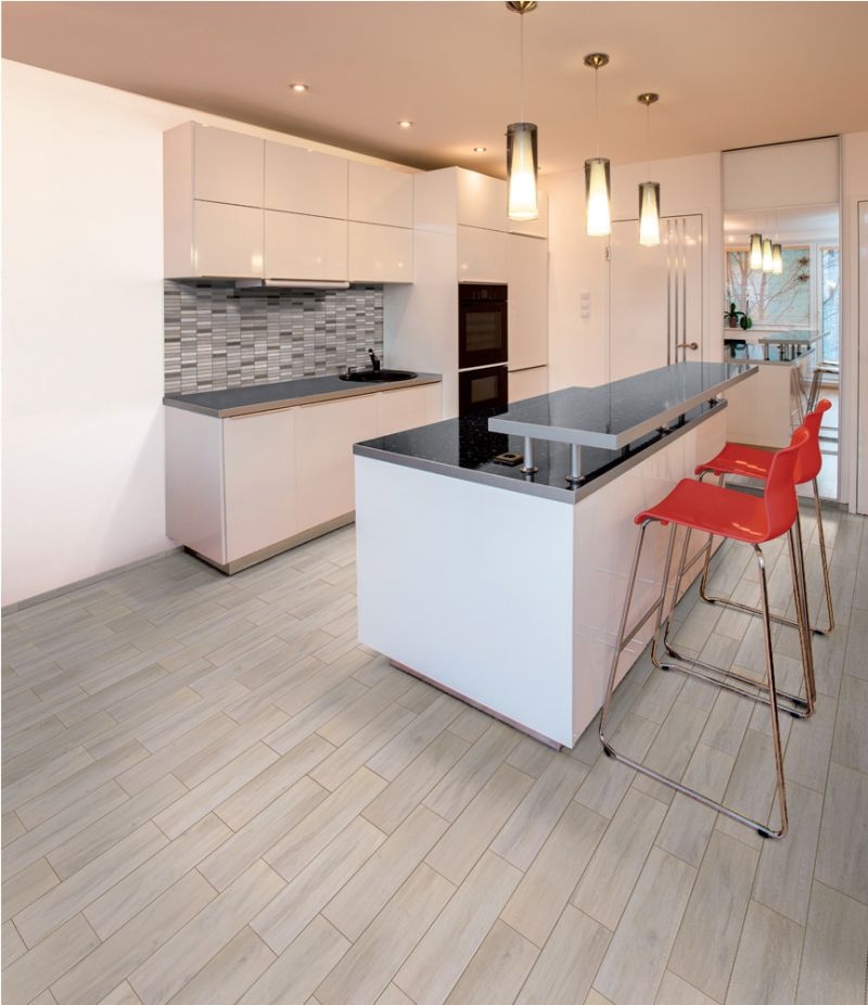 Gres Porcellanato VISUAL PANNA 15x61 cm effetto legno CERAMICA RONDINE