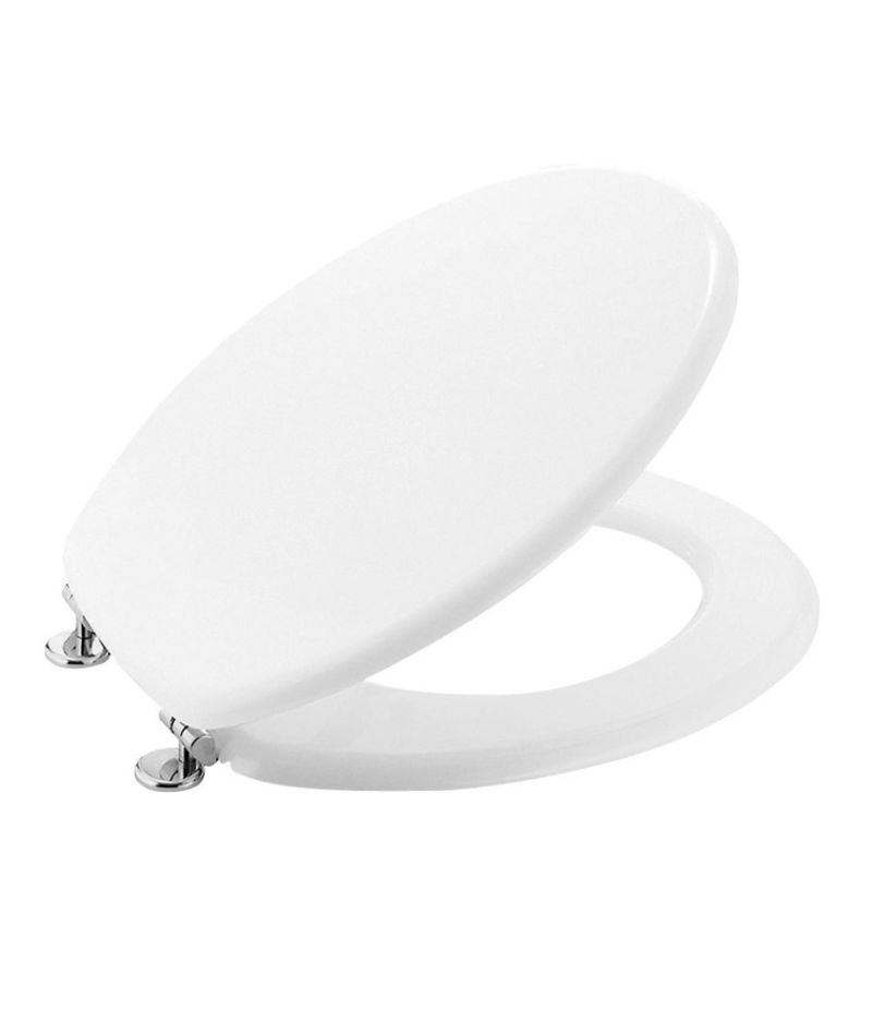 Sedile WC universale in MDF bianco laccato GEDY