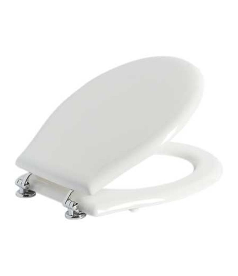 Sedile WC per sanitari modello GIUNONE in MDF colato bianco SAPAL - (1)