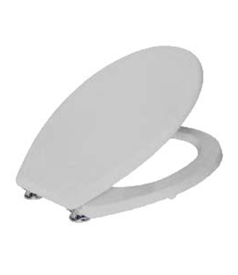 Sedile WC per sanitari modello DONATELLO in MDF colato bianco SAPAL