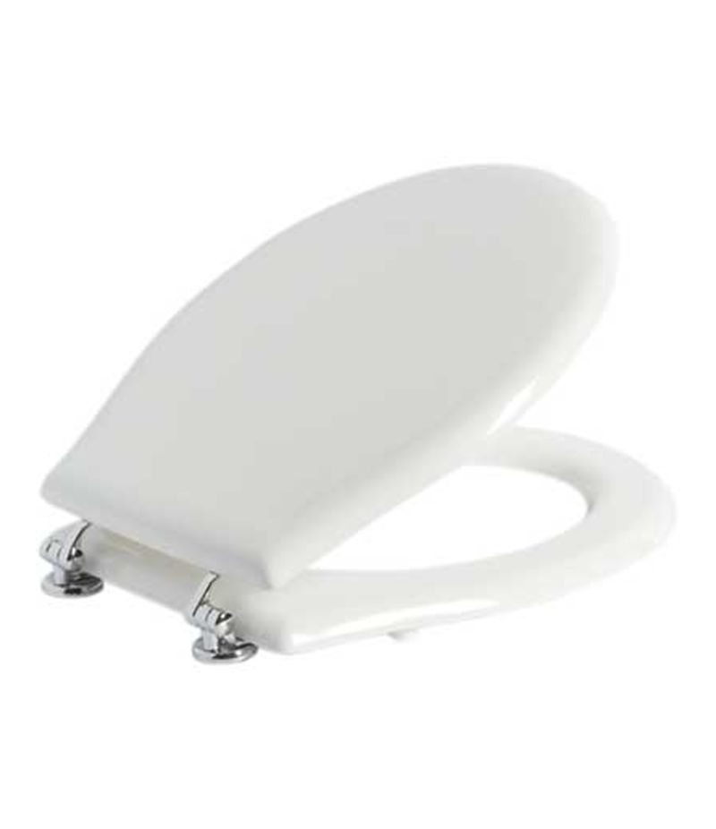 Sedile WC per sanitari modello RIO in MDF colato bianco SAPAL
