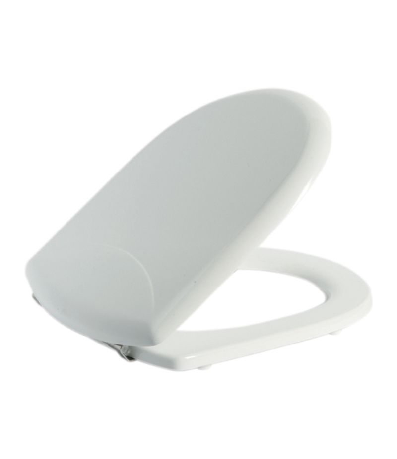 Sedile WC per sanitari modello ELIOS in MDF colato bianco SAPAL