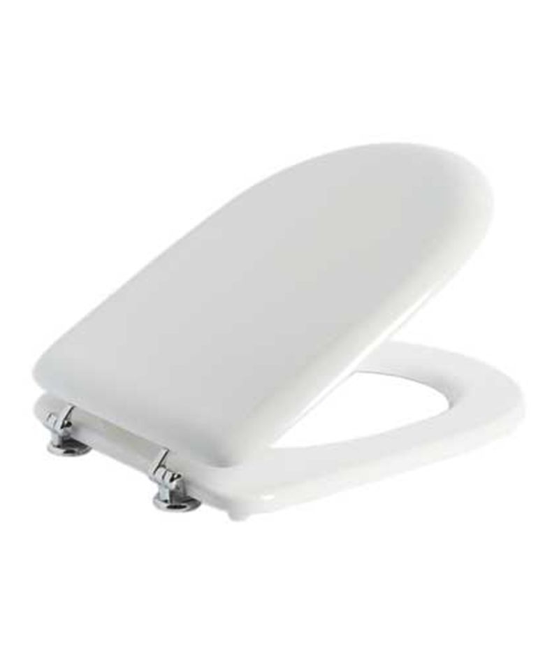 Sedile WC per sanitari modello GEMMA in MDF colato bianco SAPAL