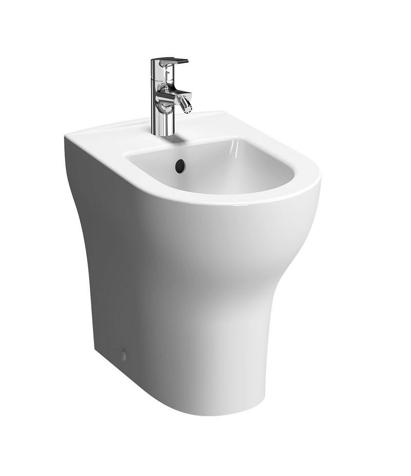 Bidet a pavimento filomuro 52 cm Zentrum