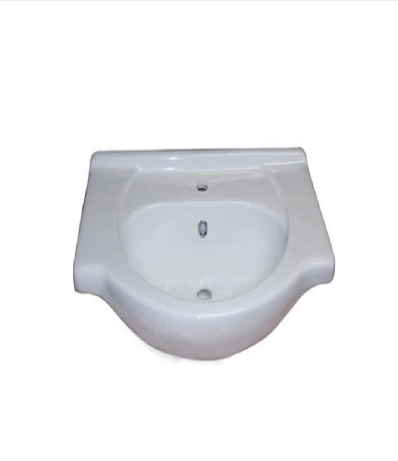 Lavabo consolle in ceramica cm65