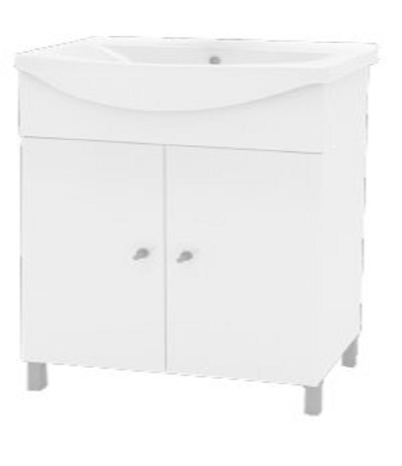 Base e lavabo 'jolly' cm 50 2 ante