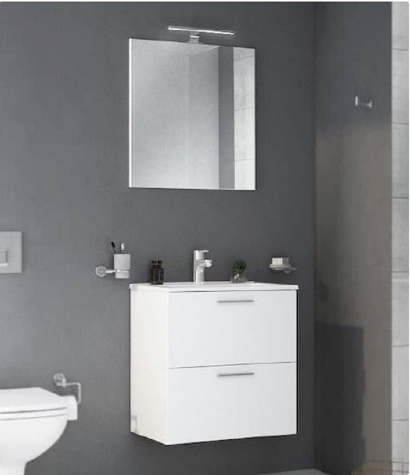 Bagno completo Muretto grigio - (18)