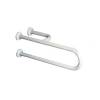 Thumb Corrimano con montante acciaio inox satinato cm 30 x 60 sinistro - (1)