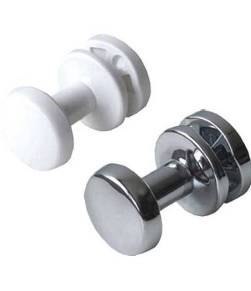 Coppia appendiabito diametro 30 cromato
