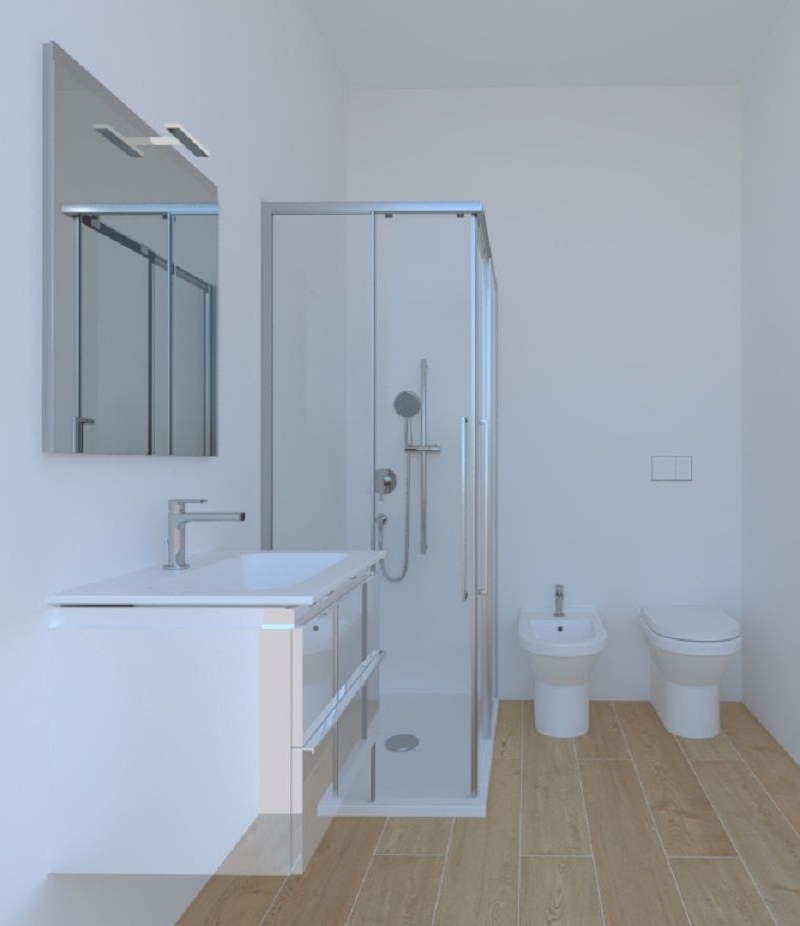 Bagno Smart sanitari a terra