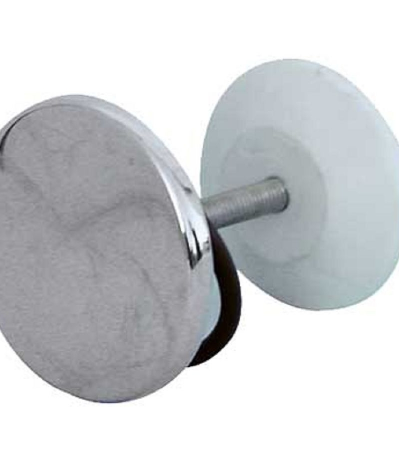 Copriforo in ottone 50 cromato