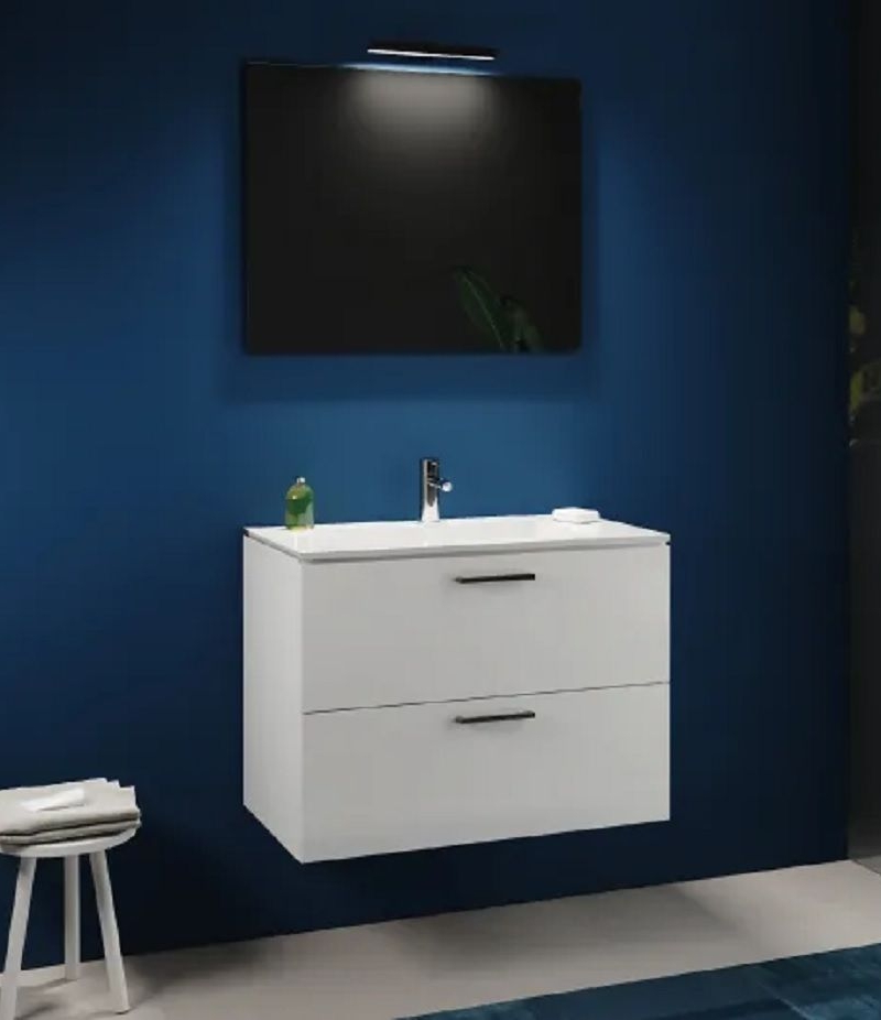 Composizione bagno completa linea Ambra modello Mia 80