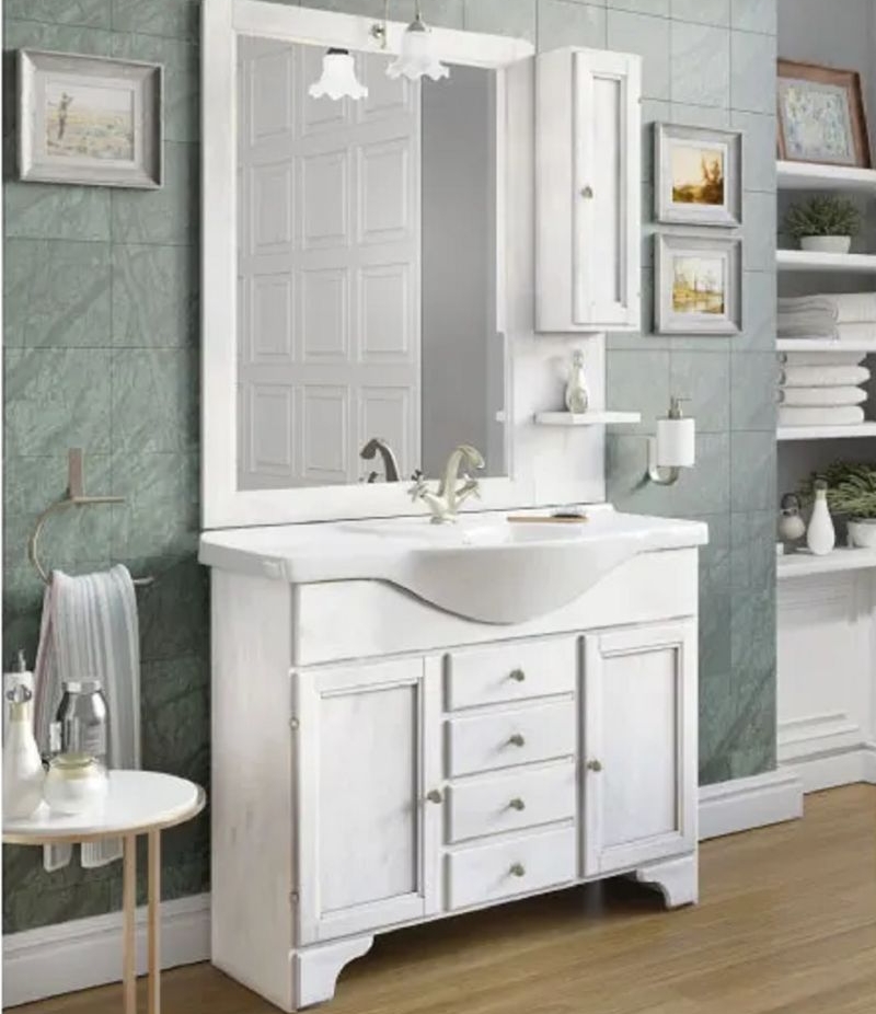 Composizione bagno linea Ambra modello CINZIA85