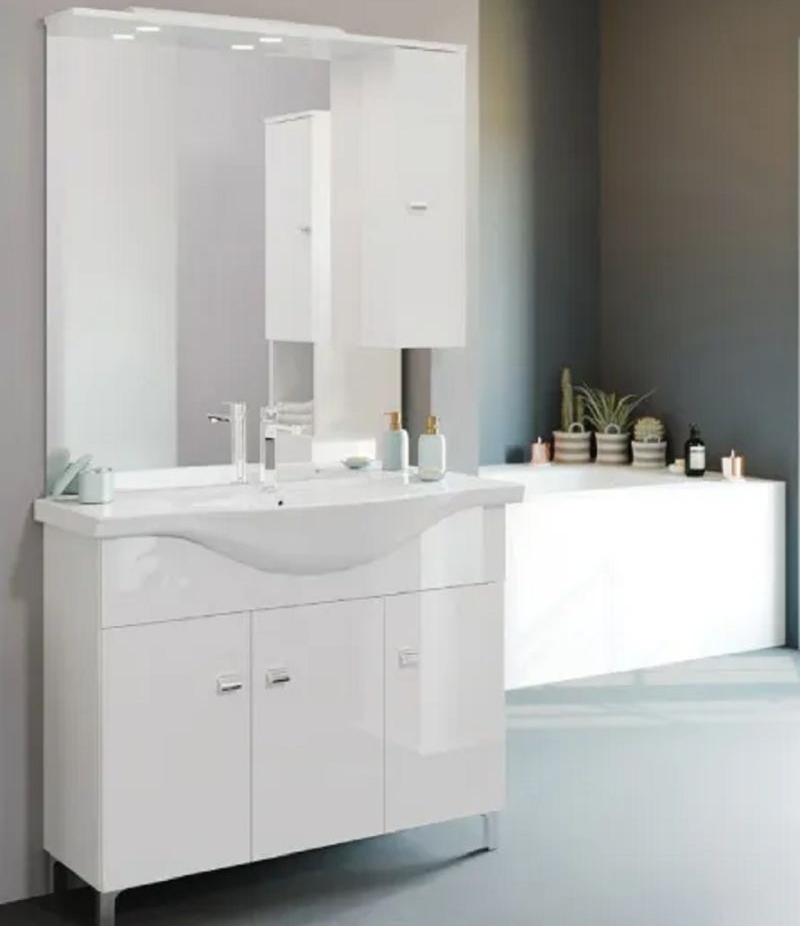 Composizione bagno linea Ambra modello SERIA85